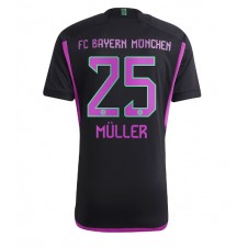 Bayern Munich Thomas Muller #25 Bortedrakt 2023-24 Kortermet